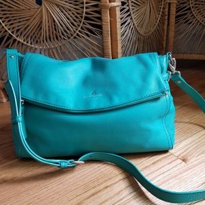 Stunning Turquoise Kate Spade Crossbody Purse